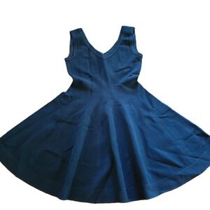 Blue fit-and-ftare dress size XS-S